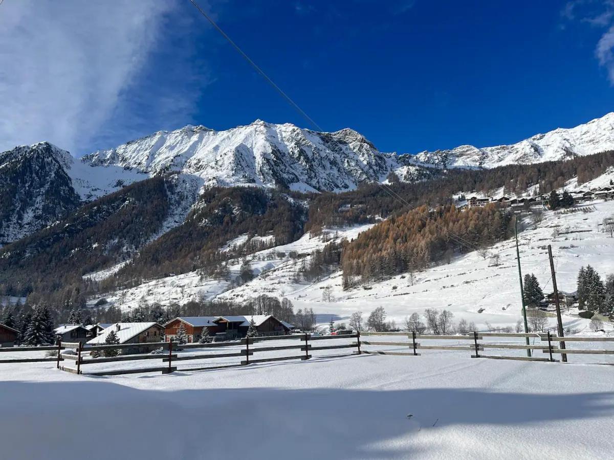 The Love - Sei Posti Letto Con Bellissimo Panorama Champoluc Exterior photo